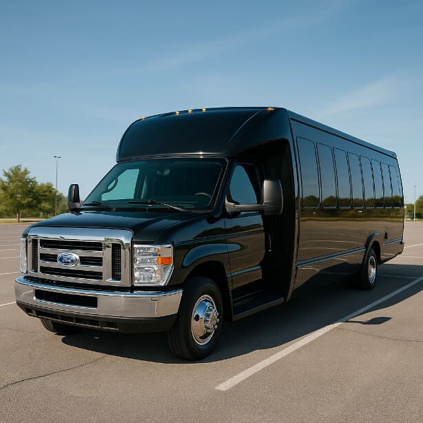 Bus Rental Company Detroit 18 Passenger Minibus