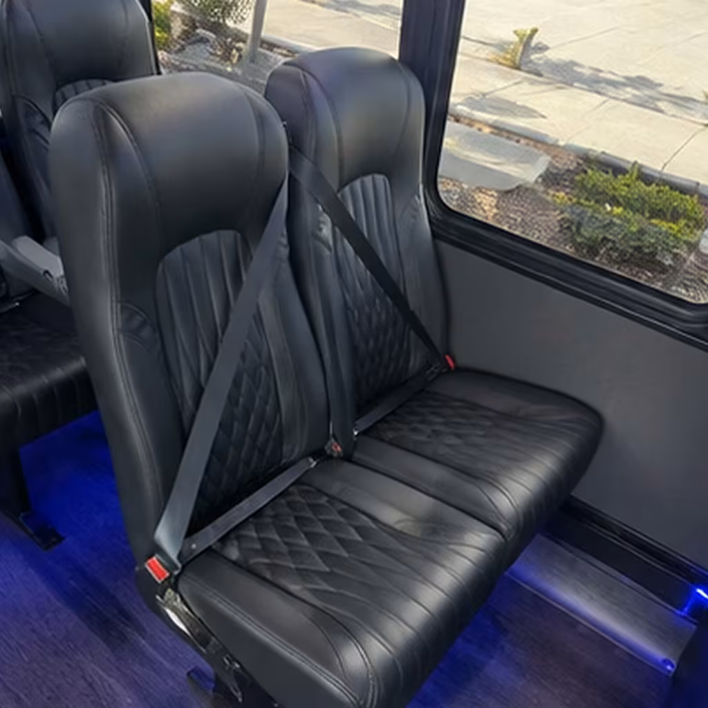 30 passenger minibus interior