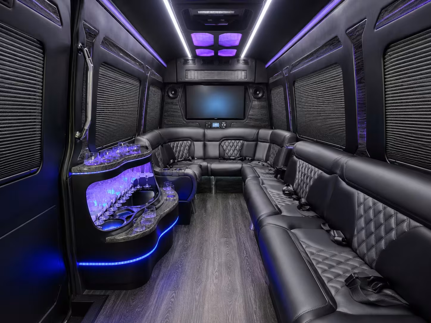 detroit wedding shuttle buses to destination venues in michigan