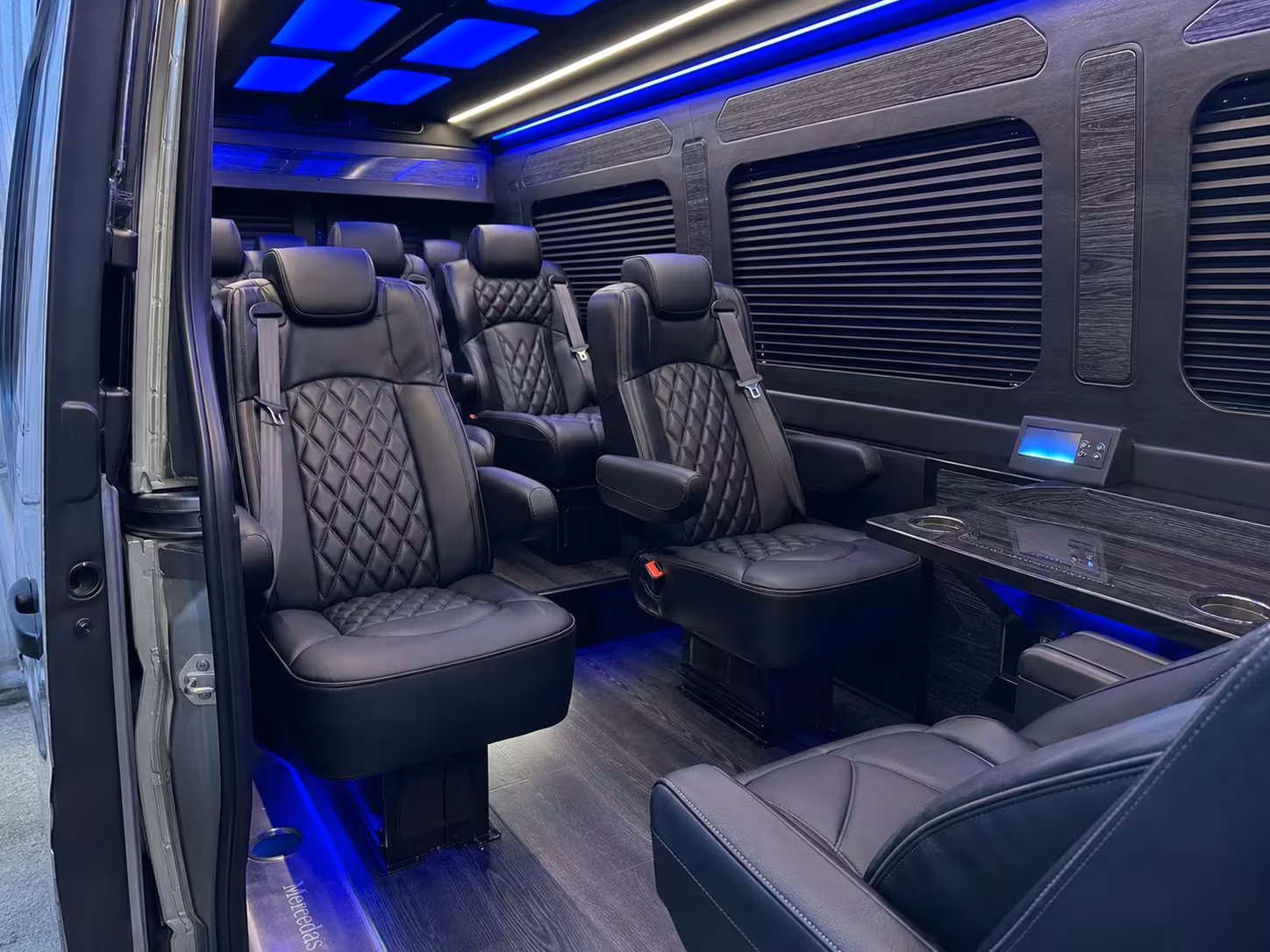 sprinter van transportation for groups and events across detroit