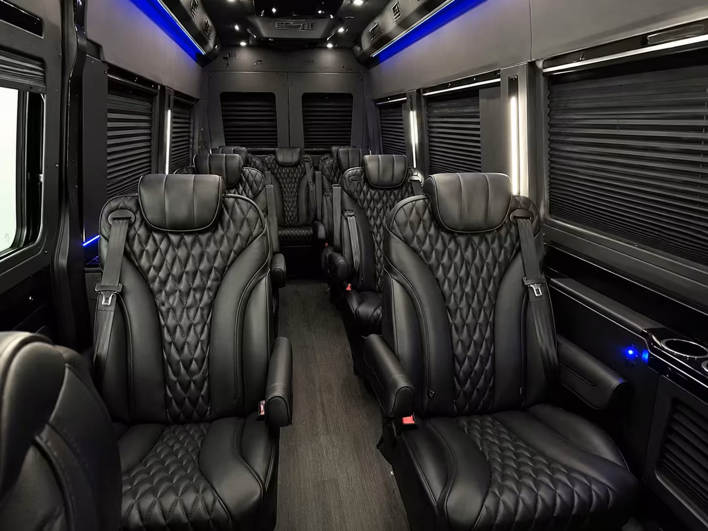 sprinter van with driver interior