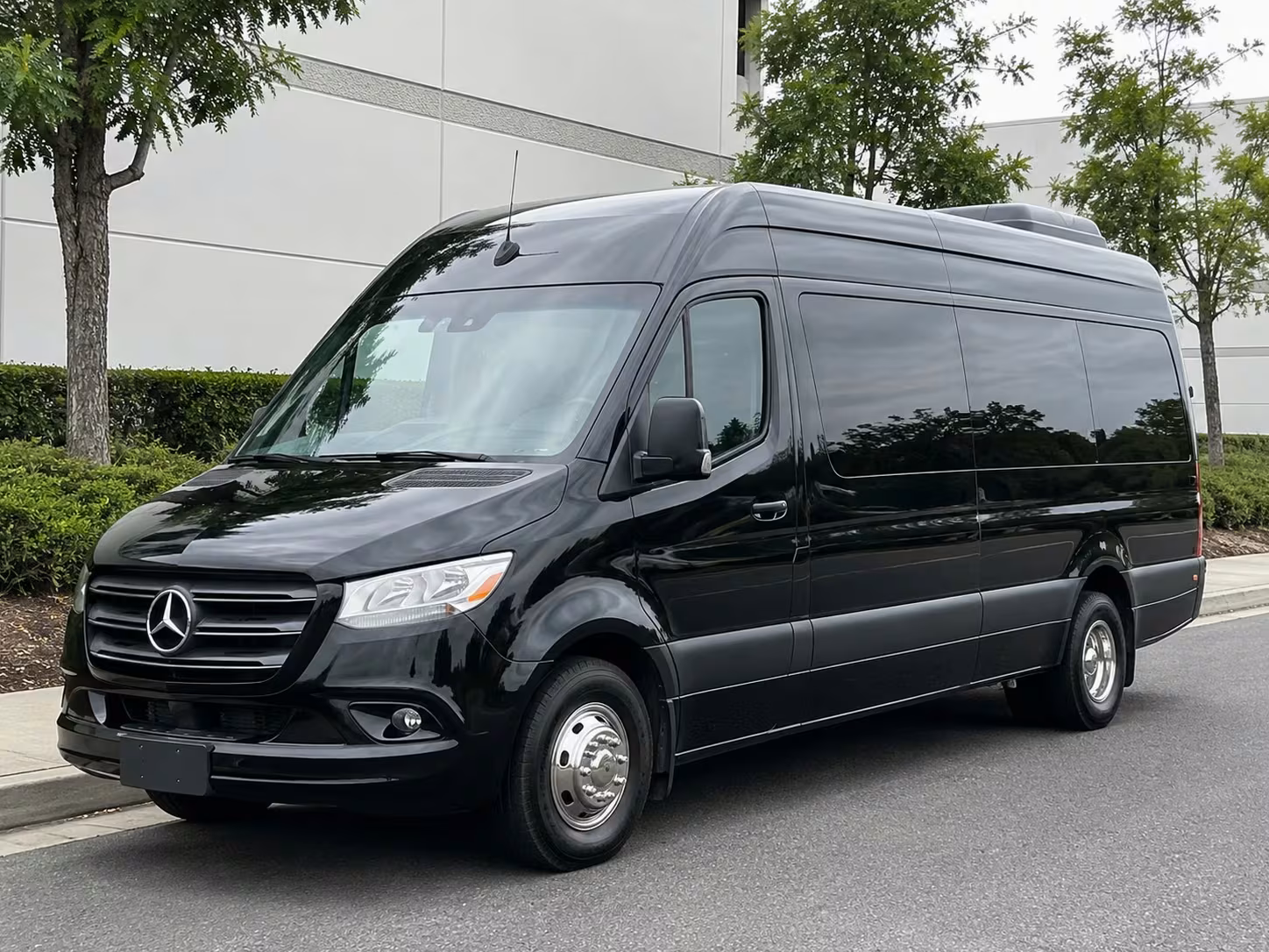 sprinter van with driver